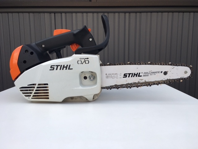 【動作確認済み】　STIHL/スチール　MS150TC-E　軽量トップハンドルチェンソー　250㎜ガイドバー　23.6cc エルゴスタート搭載_画像1