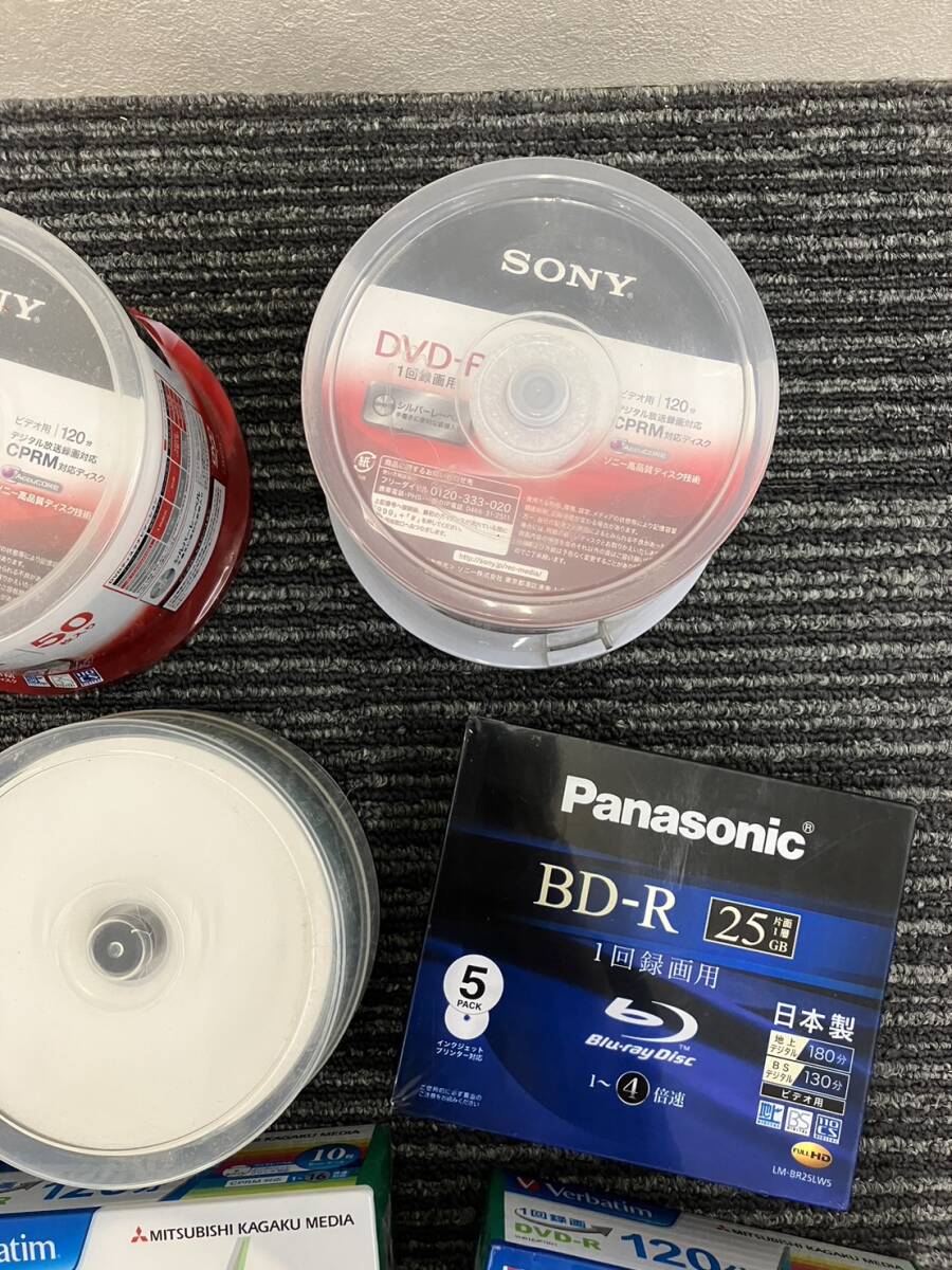 【M】DVD-R　BD-R　未使用品まとめ　１２０分　SONY　Panasonic　未開封あり　保管品
