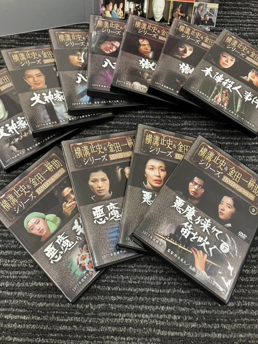 [M] б/у DVD Yokomizo Seishi & золотой рисовое поле один .. серии через шт 1~11. суммировать брошюра есть старый . один line др. DVD коллекция 