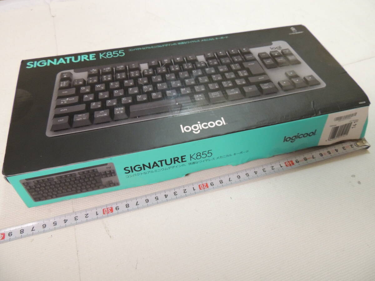 【無線キーボード】ロジクール　SIGNATURE　K855　ワイヤレス　メカニカルキーボード　K855GR　Logicool