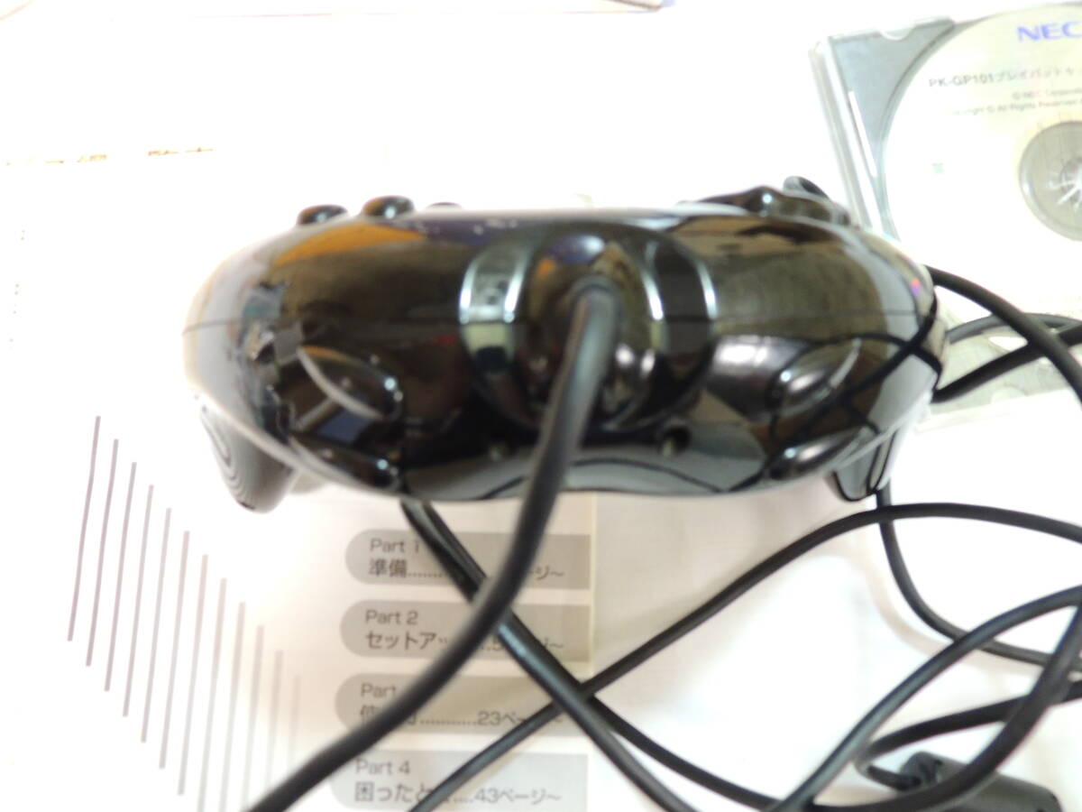 【PC向けゲームパッド】NEC コントローラー PK-GP101 USB対応プレイパッドの画像6