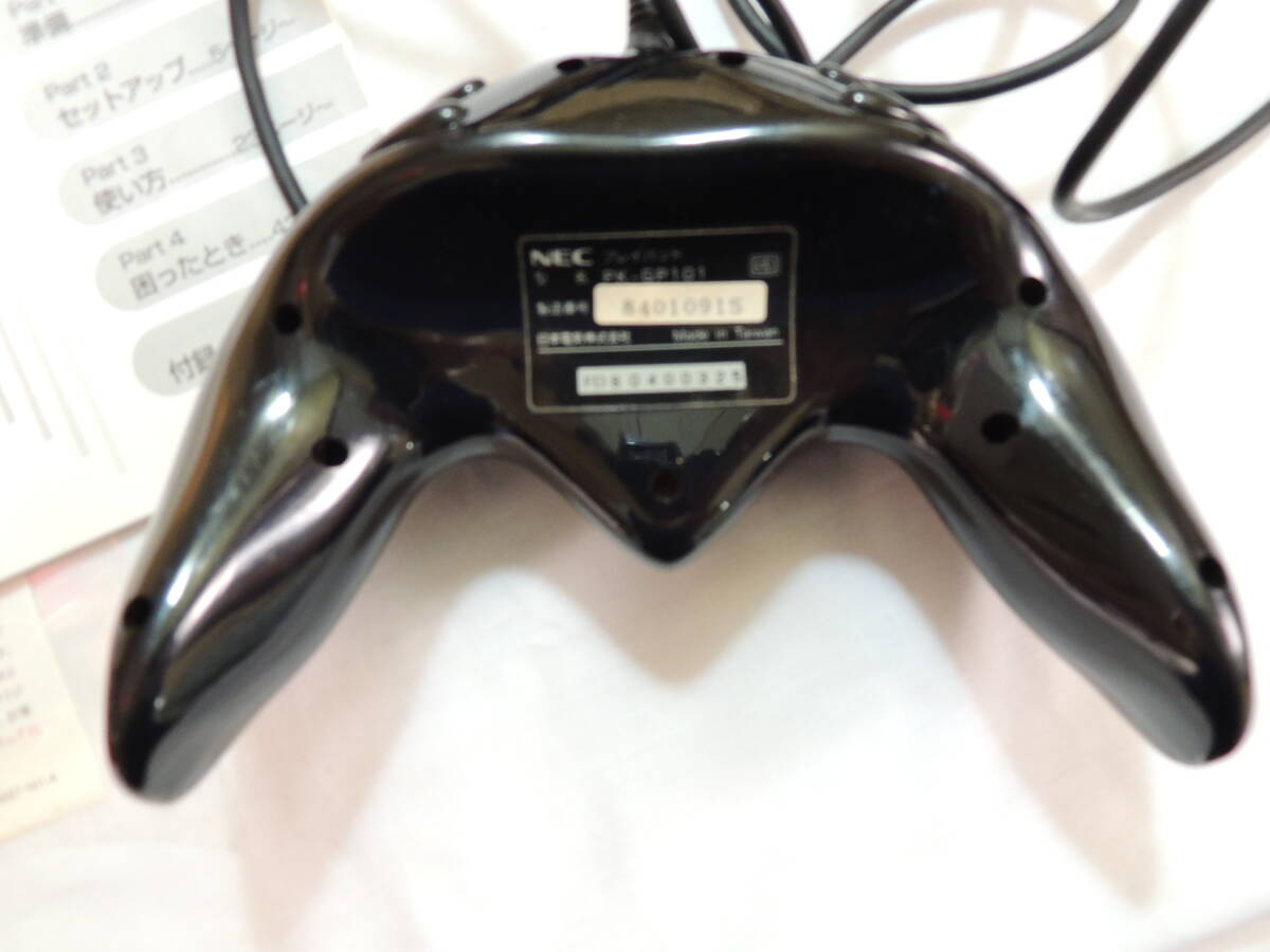 【PC向けゲームパッド】NEC コントローラー PK-GP101 USB対応プレイパッドの画像5