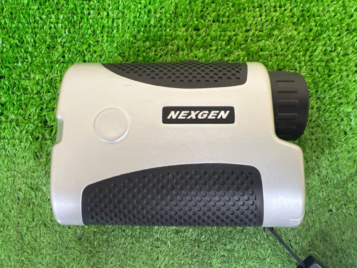 【動作確認済/新品電池交換済】GOLF PARTNER NEXGEN ゴルフ用レーザー距離計 シルバー ゴルフパートナー ネクスジェンの画像2