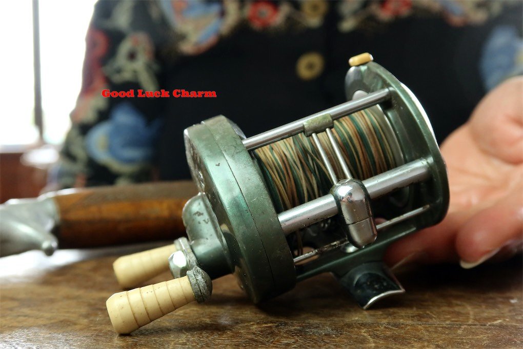 レア! OCEAN CITY 2000 オールド ダイレクトリール HEDDON LANGLEY PFLUEGER ABU RECORD 全盛時 道楽 BALSA50 ザウルス 他 昭和タックルにの画像2