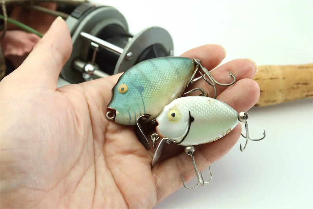 HEDDON PUMPKIN SEED オールドルアー ヘドン パンキンシード 検) 道楽 ハトリーズ BALSA50 ZEAL ザウルス ABU 昭和世代のレトロ釣り人に