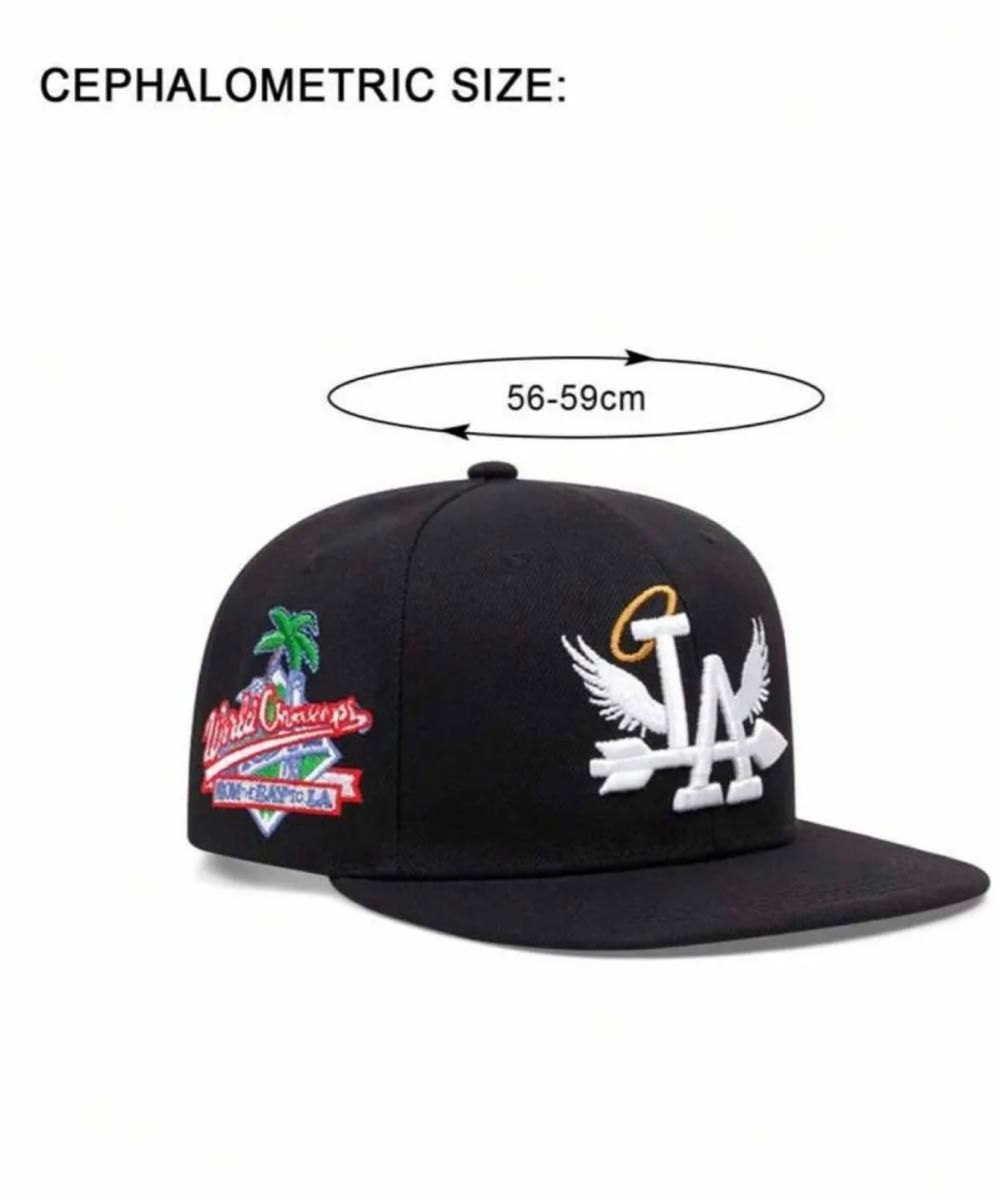 ☆早い者勝ち☆LAロゴ B.Bキャップ SNAPBACK フリーサイズ 