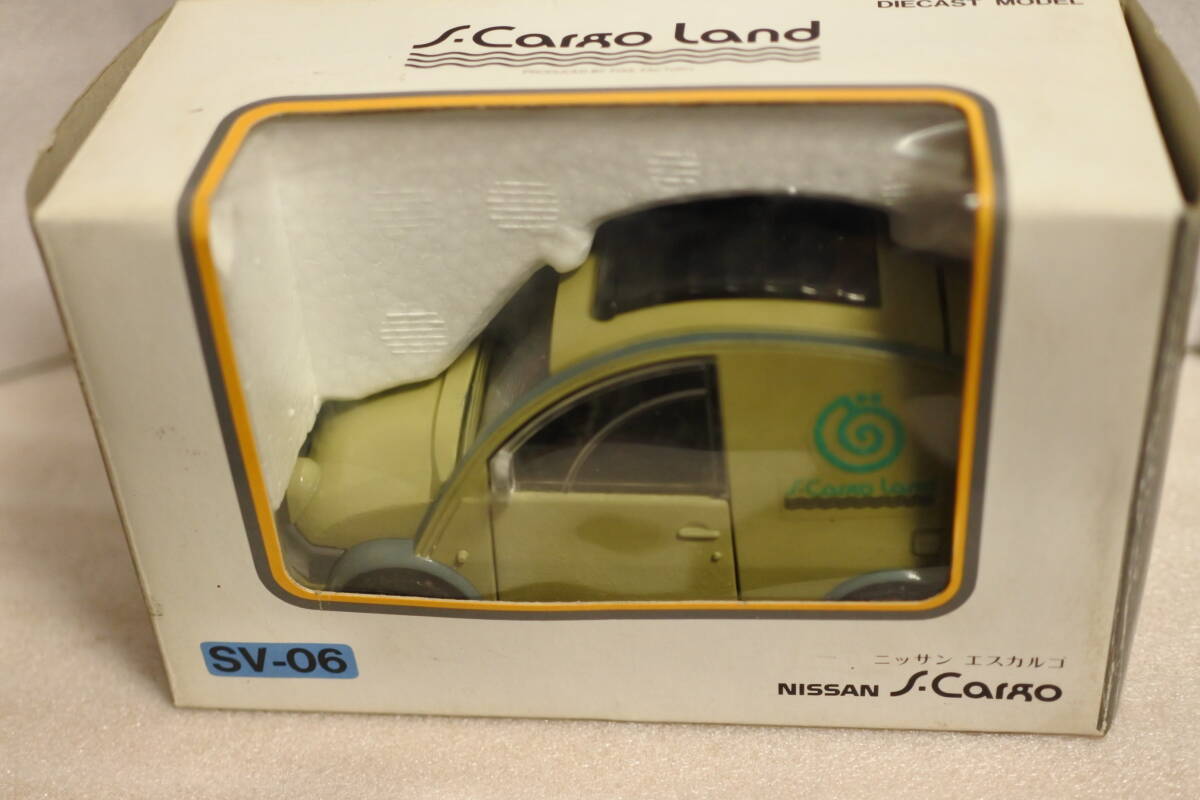  Yonezawa Diapet SV-06 Nissan Escargo moss green unused goods 