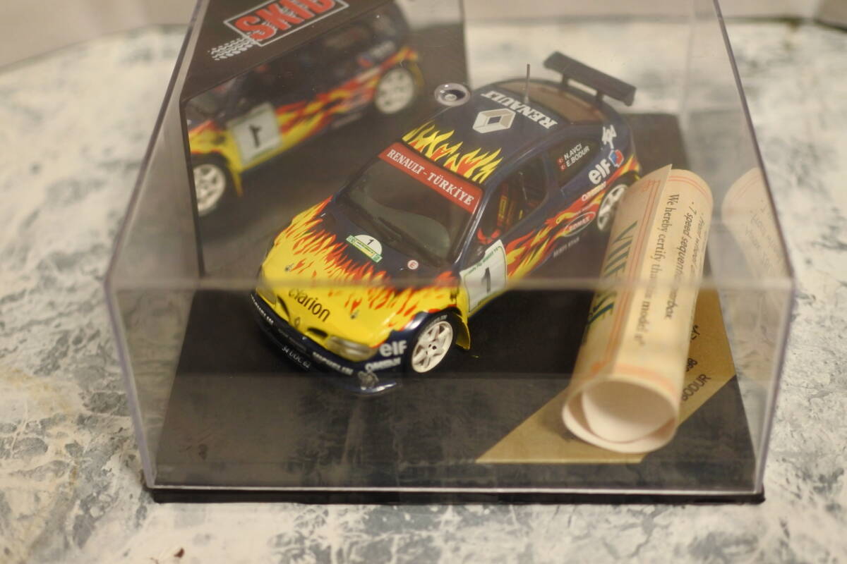 1/43 ビテス　SKID　ルノーメガーヌマキシ　＃1　TURQUEY　HEBROS RALLYE　1998　未使用品　レアモデル_画像1