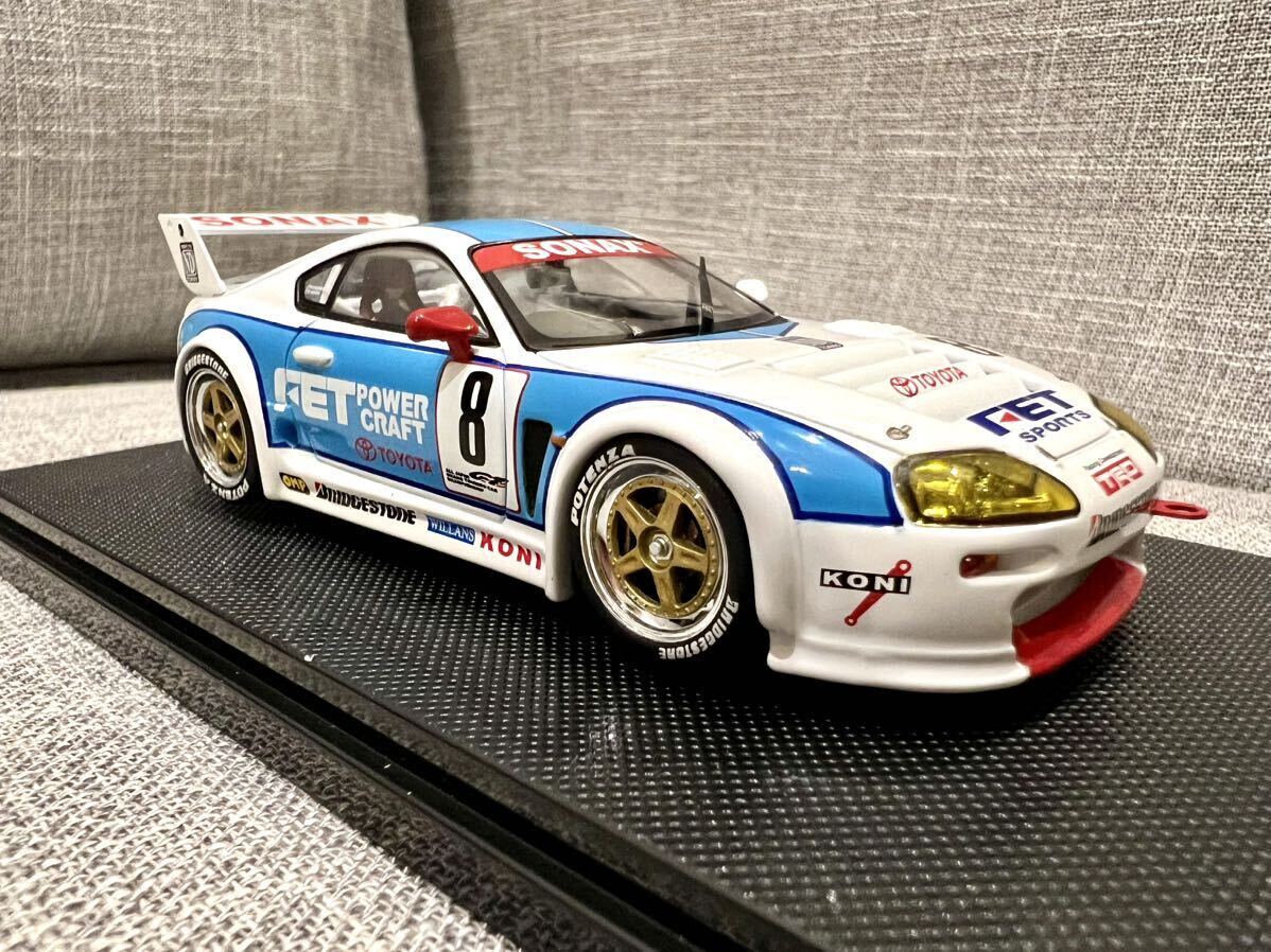 EBBRO エブロ 1/43 FET SUPRA JGTC 1995 #8の画像7