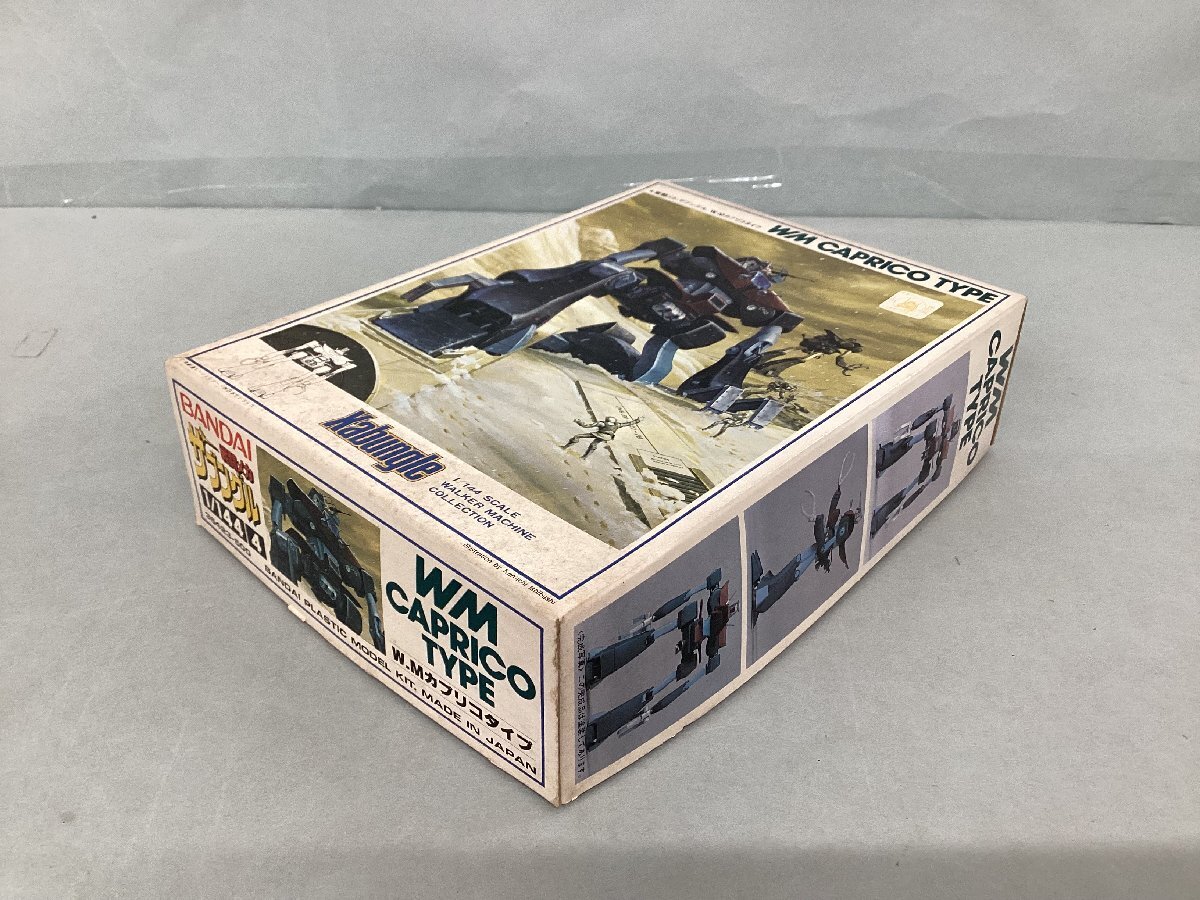 BANDAI　バンダイ　プラモデル　未組立　旧キット　1/144　戦隊メカ　ザブングル　ウォーカーマシーン　No,4　W.Mカプリコタイプ_画像3