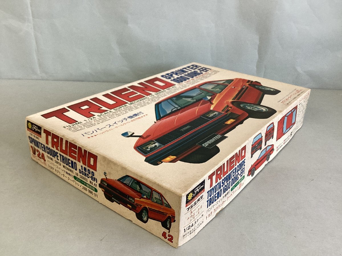 FUJIMI フジミ模型　プラモデル　未組立　車　レア　1/24　スーパーメカニック10シリーズNO,42　スプリンタークーペ　トレノ　1600DOHC-EFI