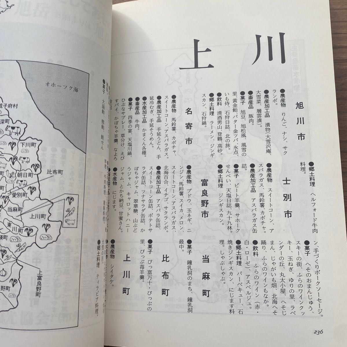 北海道うまいものめぐり　定価1500円昭和58年11月初版/重森直樹・著/株式会社マービス/A5/258頁