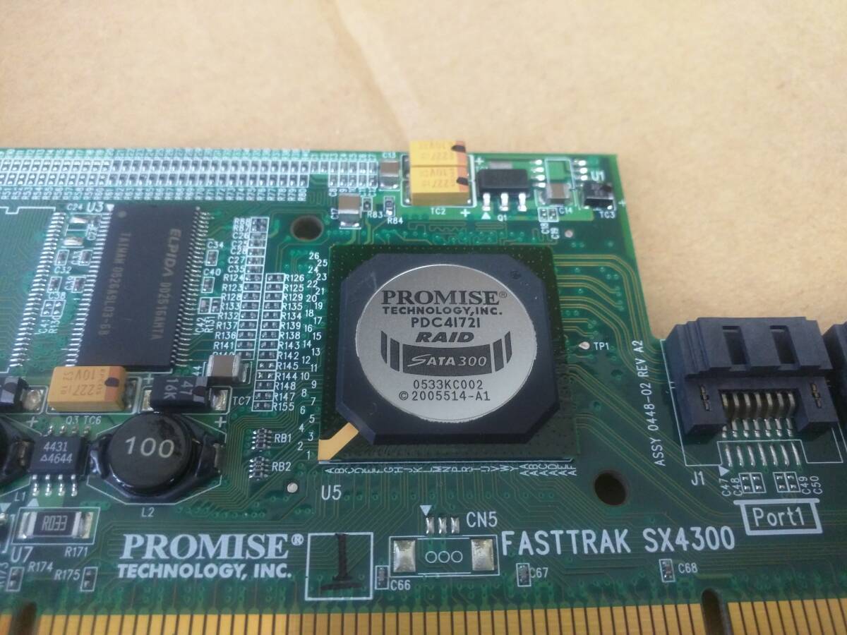 ■即決■PROMISE FastTrak SX4300 (3Gbps Serial ATA II-RAIDカード,PCI-X,4ch)_画像6