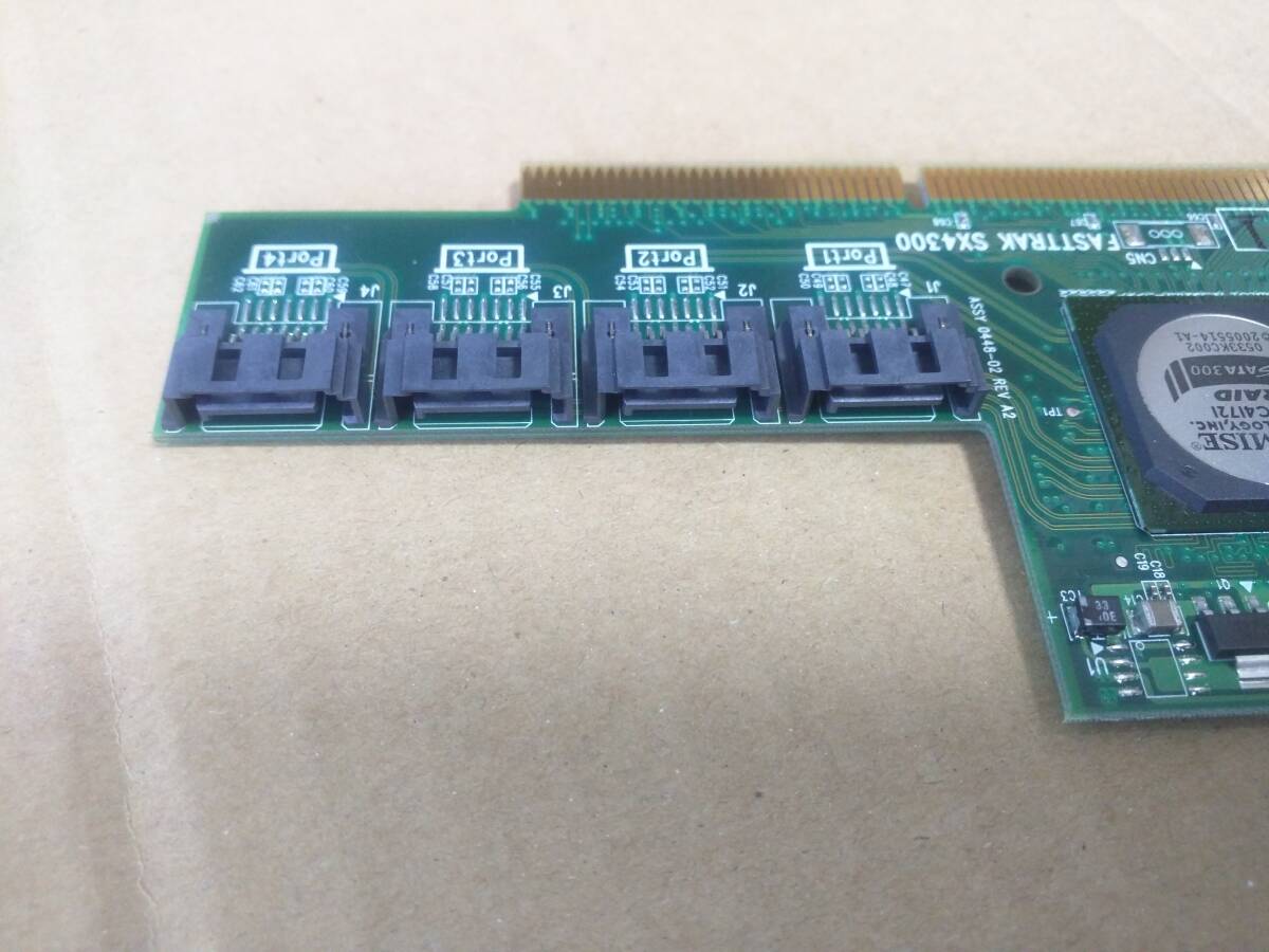 ■即決■PROMISE FastTrak SX4300 (3Gbps Serial ATA II-RAIDカード,PCI-X,4ch)_画像5