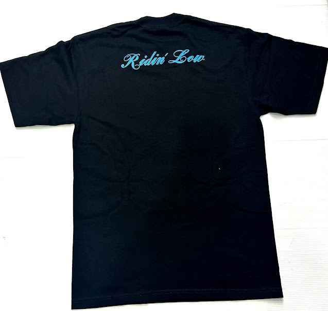 BI74)PRO TEAM RIDIN' LOW プリント Tシャツ半袖/LA/HIPHOP/3XL/BLK/大きいサイズ/ヘビー/USサイズ_画像3