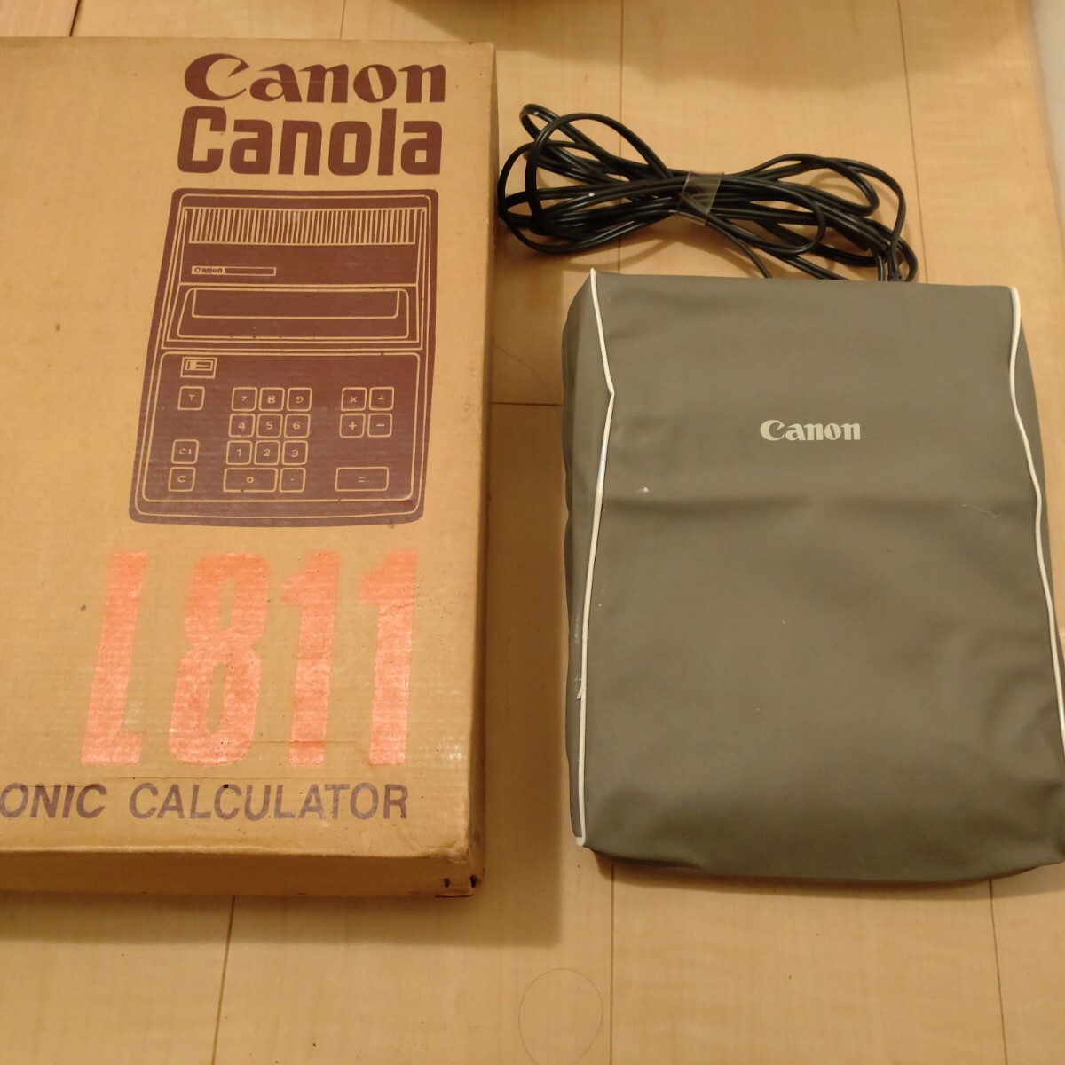 CANOLA L811 電卓 ジャンク品の画像4