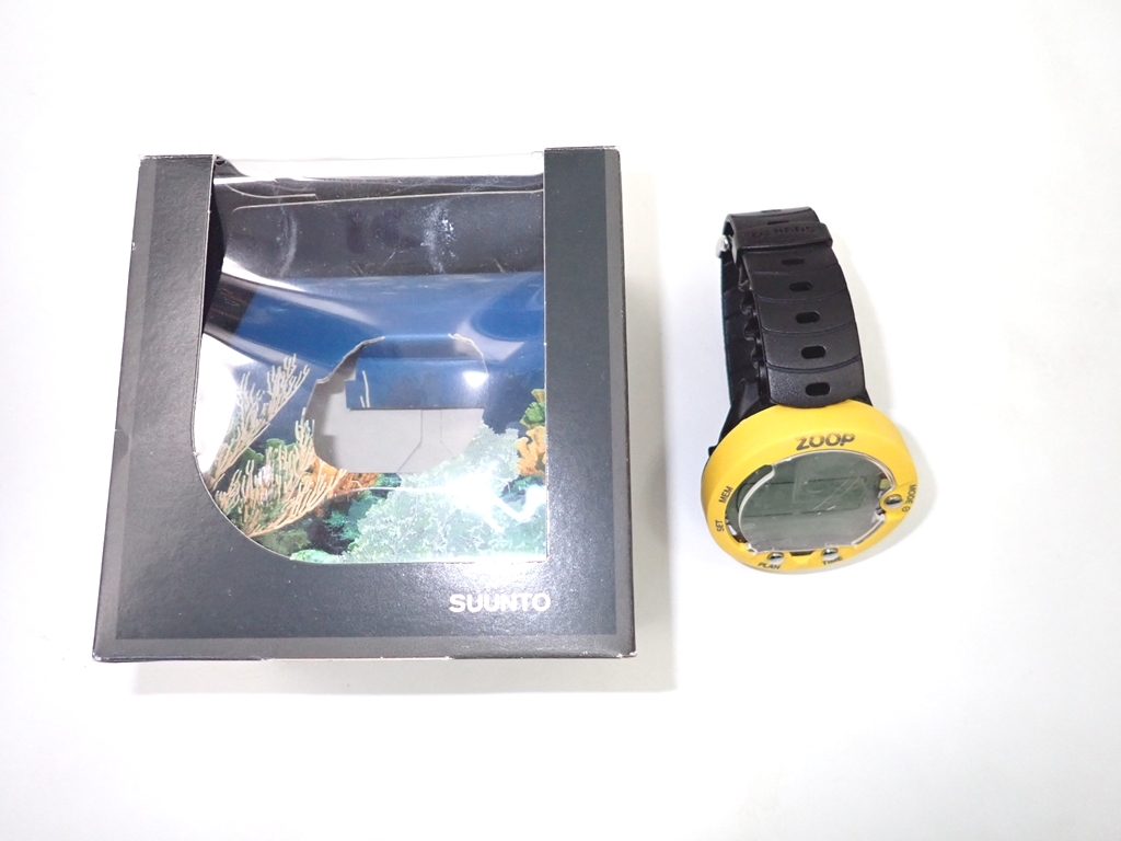 SUUNTO ダイブコンピューター ZOOP YELLOW(ジャンク)の画像1