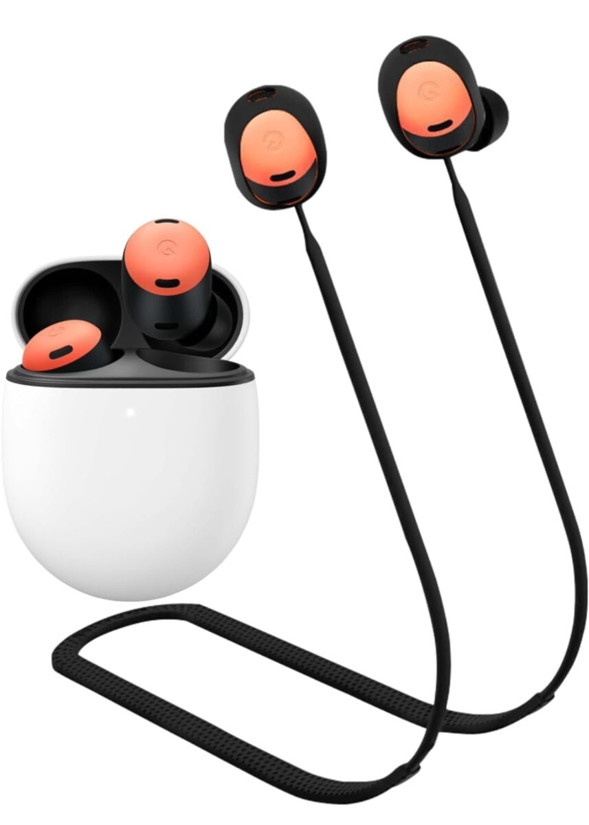 ■未使用【Google Pixel Buds pro】イヤホン用ストラップ・シリコン製・ワイヤレス紛失防止・通勤通学スポーツなど■_画像2