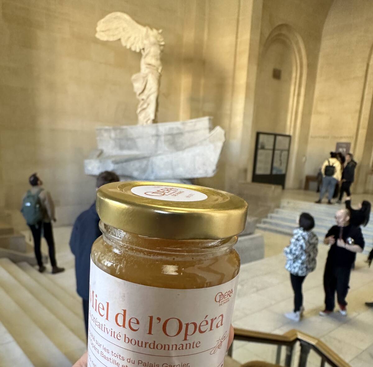  Japan not yet arrival rare! less pesticide honey! new goods unopened Rod number attaching! France Paris!1 jpy outright sales! Paris opera seat. limitation honey! honey bee molasses 