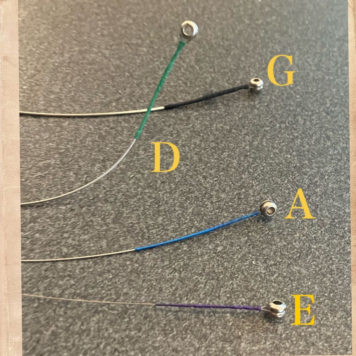 新品　バイオリン弦　4本フルセット　E-A-D-G 3/4 4/4 ボールエンド