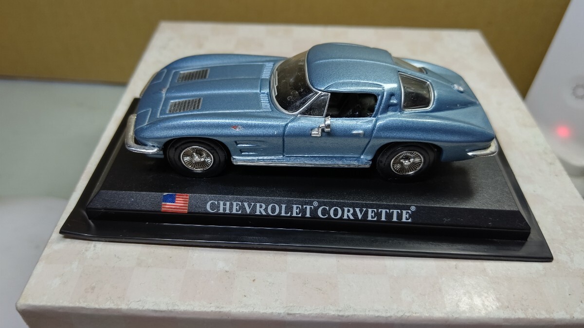 スケール 1/43 CHEVROLET CORVETTE ！ アメリカ 世界の名車コレクション！ デル プラド カーコレクション！
