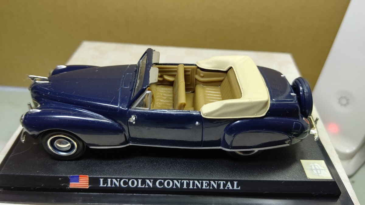 スケール 1/43 LINCOLN CONTINENTAL ！ アメリカ 世界の名車コレクション！ デル プラド カーコレクション！の画像2