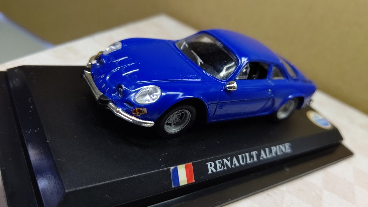 スケール 1/43 RENAULT ALPINE ！ フランス 世界の名車コレクション！ デル プラド カーコレクション！_画像2