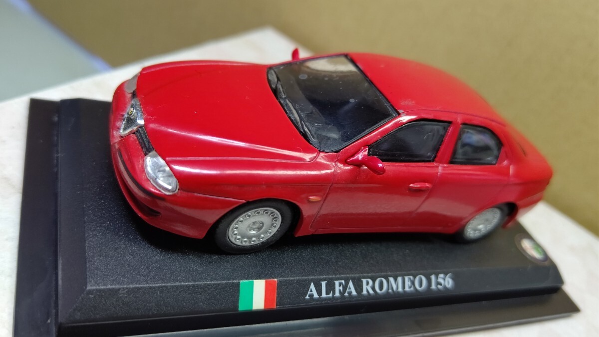 スケール 1/43 ALFA ROMEO 156 ！ イタリア 世界の名車コレクション！ デル プラド カーコレクション！の画像2