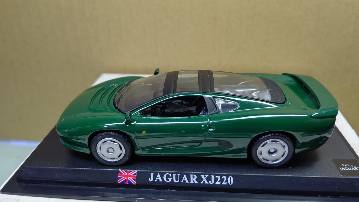 スケール JAGUAR XJ220 ！ イギリス 世界の名車コレクション！ デル プラド カーコレクション！_画像1