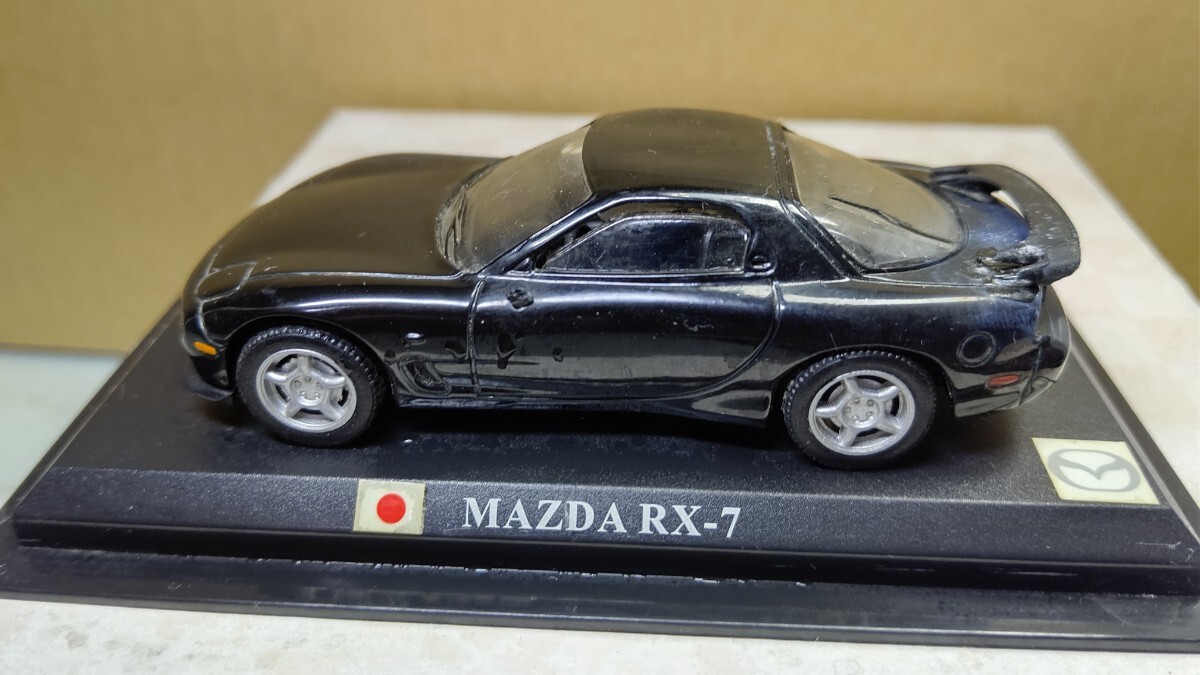 スケール 1/43 MAZDA RX-7 ！ 日本 世界の名車コレクション！ デル プラド カーコレクション！ ジャンク！_画像1