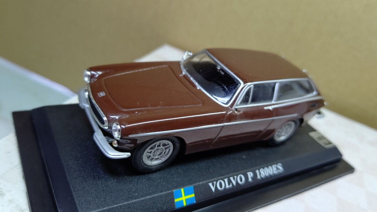 スケール 1/43 VOLVO P 1800ES ！ スェーデン 世界の名車コレクション！ デル プラド カーコレクション！ 左ミラー欠落の画像2