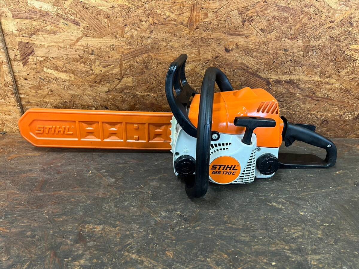 【3】25　エンジンチェンソー　スチール　STIHL　MS170C_画像1