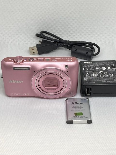 ニコン デジタルカメラ COOLPIX S6600【シルキーピンク】_画像1