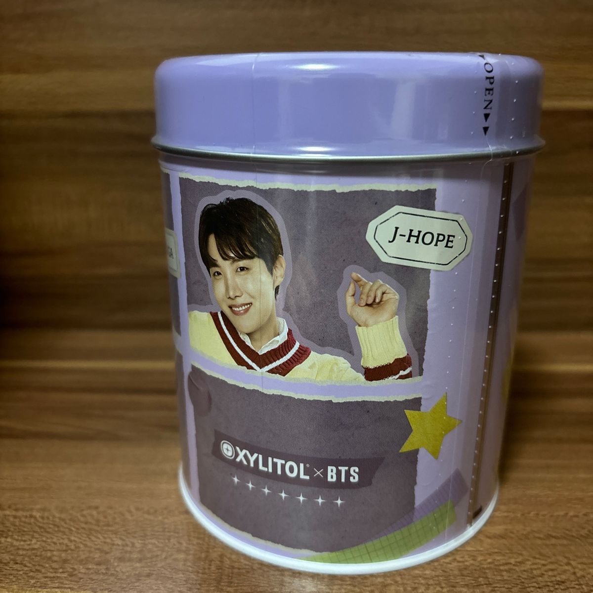 ロッテ BTSプレミアム缶 スマイルソーダ 20枚×4入