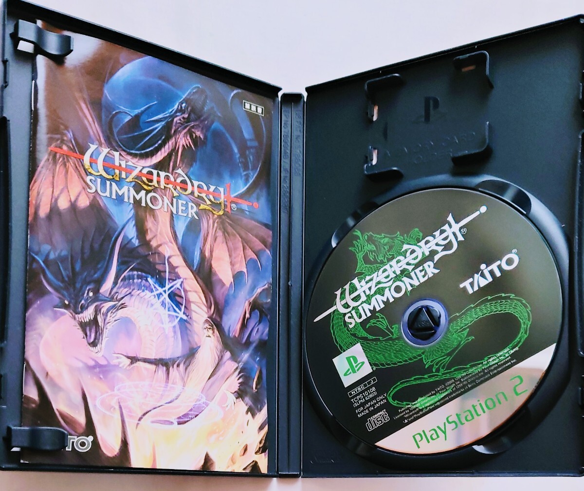 【 極美品 】 ウィザードリィサマナー ( Wizardry SUMMONER ) 3DダンジョンRPG ( タイトー ) プレイステーション２ PS2の画像3