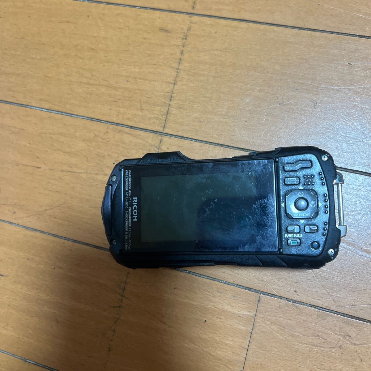 RICOH 防水デジタルカメラ RICOH WG-50 通電動作可能ですの画像2