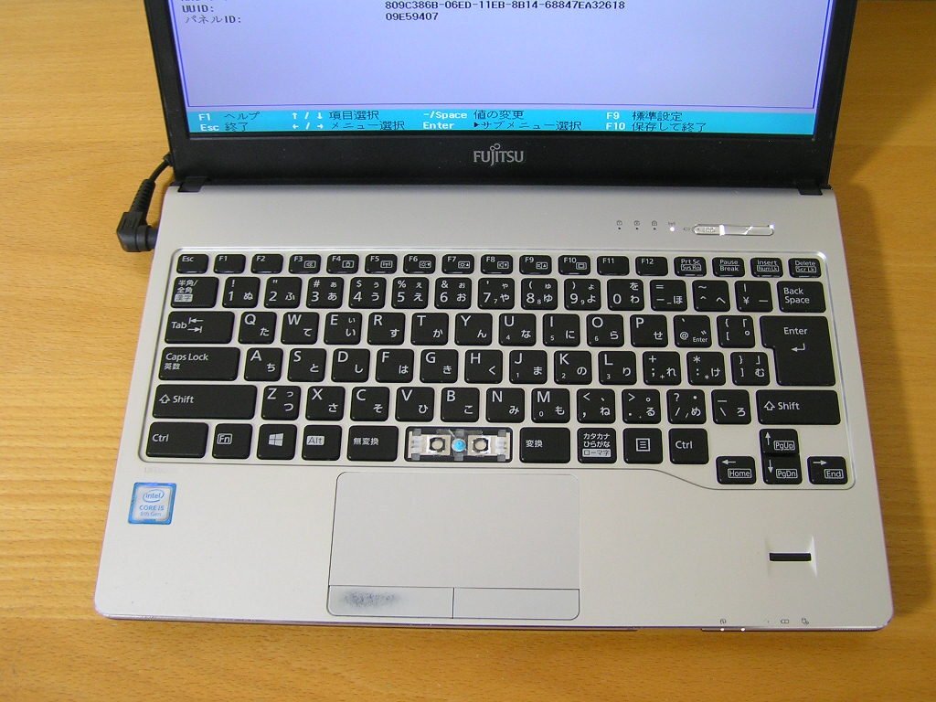 ◆LIFEBOOK S938/B ◆Core i5/8350U 4GB 13.3W FHD 無線 SSDなし ◆ジャンク #2_画像2