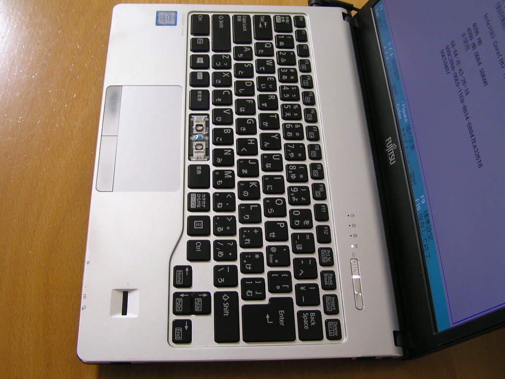 ◆LIFEBOOK S938/B ◆Core i5/8350U 4GB 13.3W FHD 無線 SSDなし ◆ジャンク #2_画像4