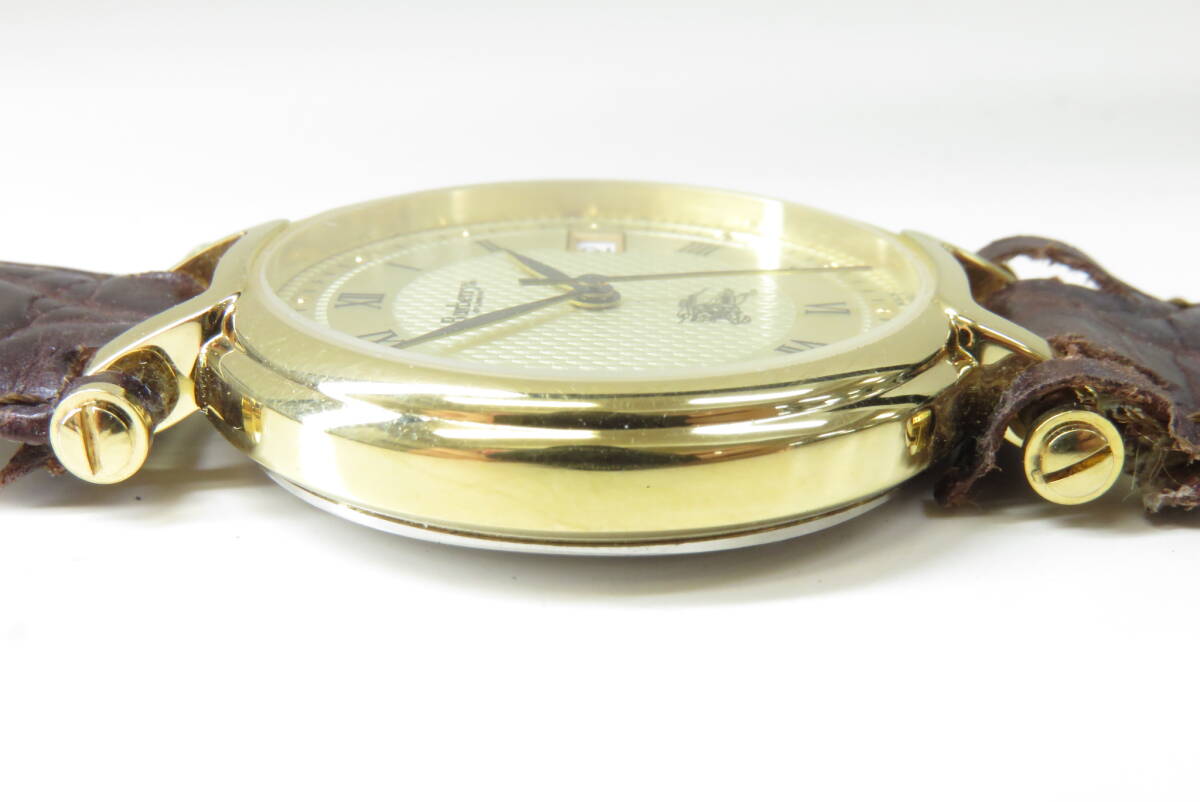 16260 小603-383　バーバリー　腕時計　11300G　ゴールド色 金色　3針　アナログ　クォーツ　Burberrys　中古品　60_画像5