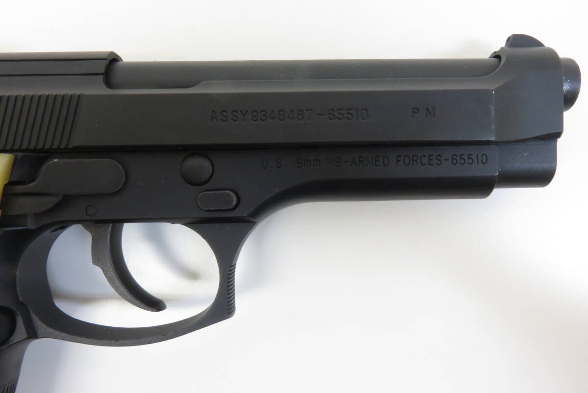 16322 ロ604-117 ベレッタ 92D U.S. 9mm M9-ARMED FORCES 東京マルイ ガスガン トイガン 中古品 ヤ60の画像6