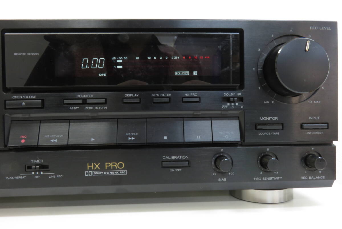 16362 小604-155　aiwa　カセットデッキ　XK-5000　アイワ　3ヘッド　音響機器　オーディオ機器　現状品　ヤ120_画像3