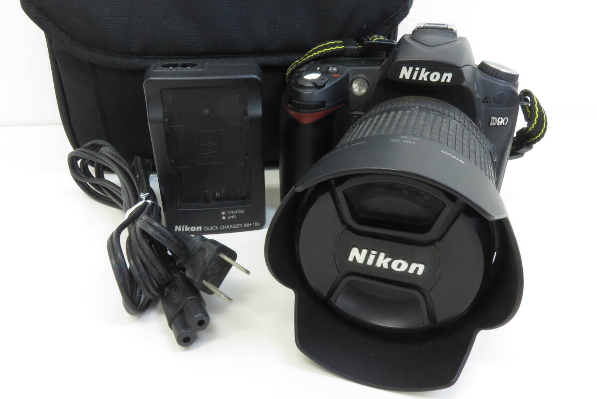16412 小604-206 ニコン D90 Nikon 本体 ボディ レンズ AF-S 18-105mm 1:3.5-5.6G ED デジタル一眼レフカメラ デジカメ ヤ80の画像1