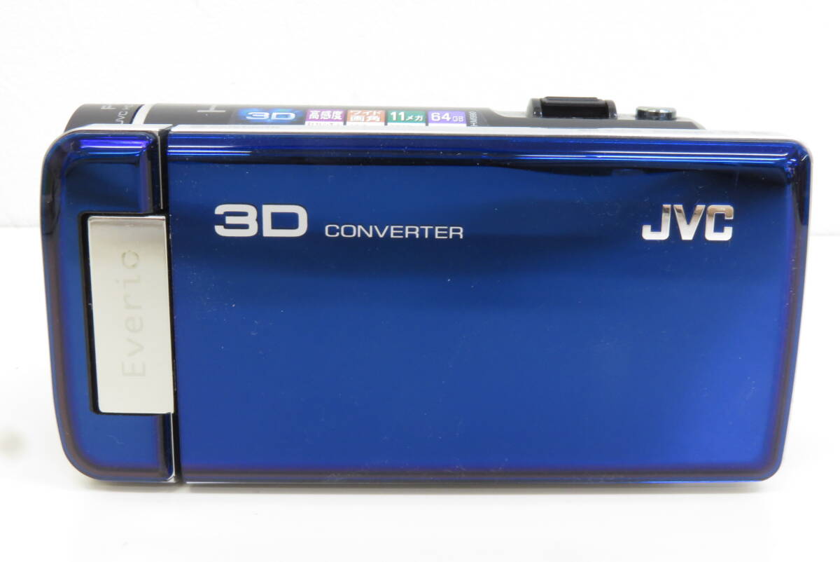16507 上604-351　ビデオカメラ　GZ-HM990　JVC　Everio　本体 説明書　オーロラブラック　青色系　中古品　ヤ60_画像2