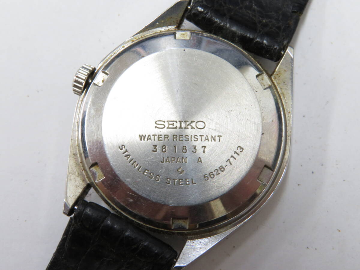 16445 上604-059 腕時計 SEIKO KS 5626-7113 HI-BEAT アナログ デイデイト 自動巻 メンズ セイコー キングセイコー 60の画像4