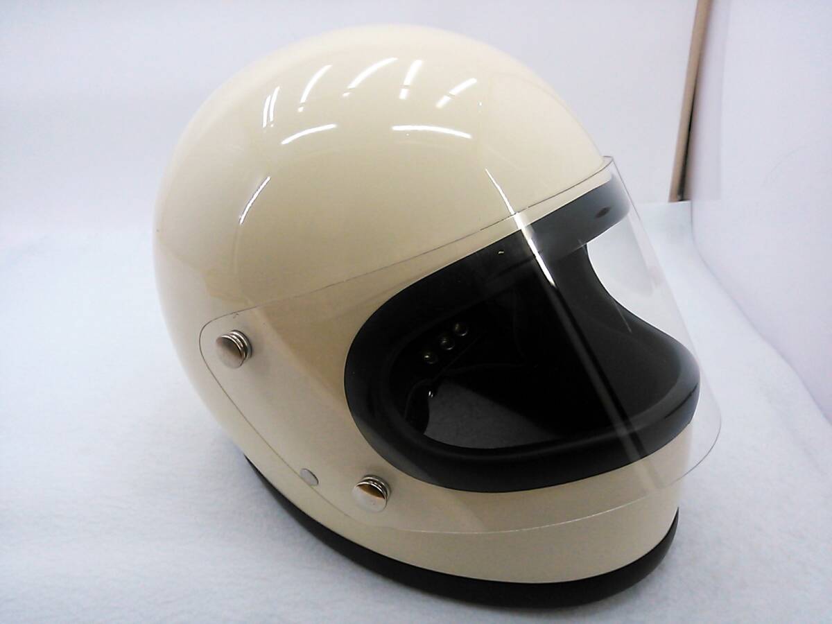 [ free shipping ] use ultimate a little beautiful goods OCEAN BEETLE Ocean Beetle STR ivory L size shield attaching WANDERERZ helmet 