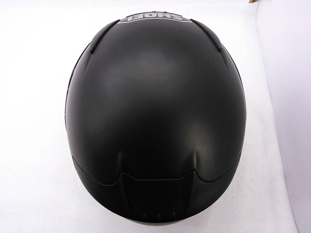 【送料無料】SHOEI ショウエイ Z-7 マットブラック Mサイズ スモークシールド付き フルフェイスヘルメットの画像4