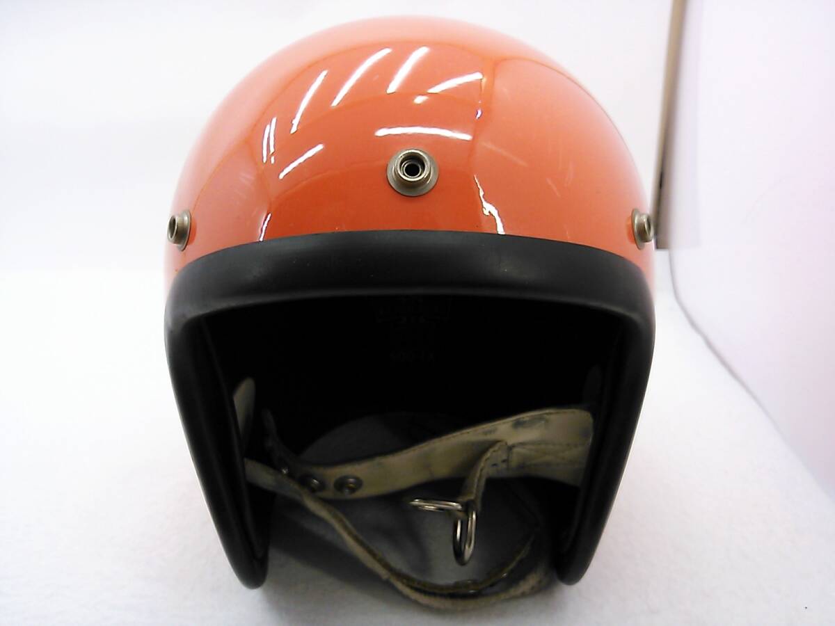 [ free shipping ]OCEAN BEETLE Ocean Beetle 500TX 500-TX orange M size double strap specification WANDERERZ jet helmet 