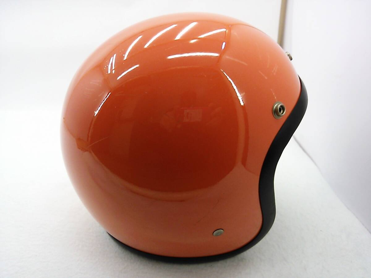 [ free shipping ]OCEAN BEETLE Ocean Beetle 500TX 500-TX orange M size double strap specification WANDERERZ jet helmet 