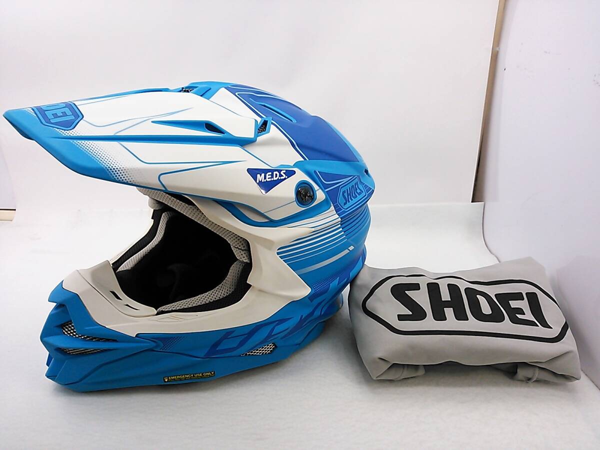 [ free shipping ] use ultimate a little beautiful goods accepting an order limitation rare waste number color SHOEI Shoei VFX-WR ZINGER Gin ja-M size off-road helmet 