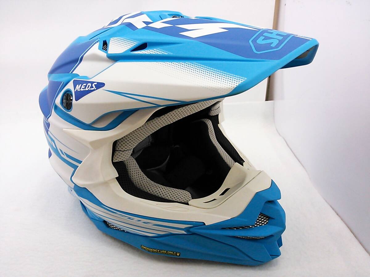 [ free shipping ] use ultimate a little beautiful goods accepting an order limitation rare waste number color SHOEI Shoei VFX-WR ZINGER Gin ja-M size off-road helmet 